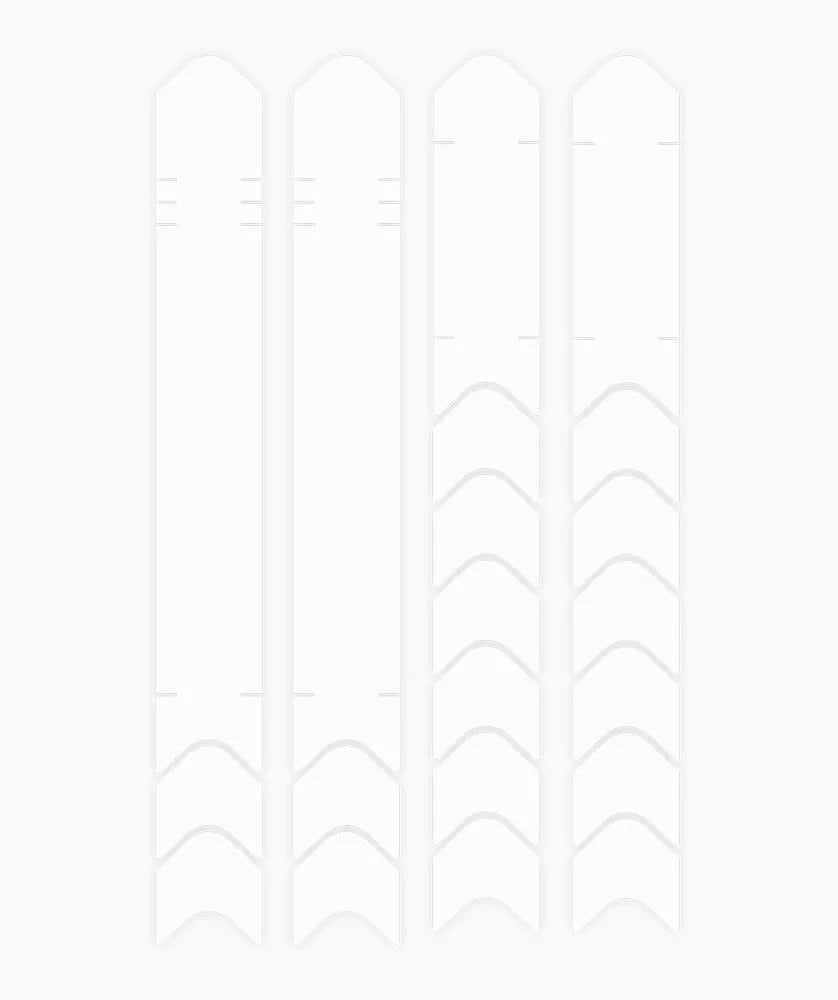 Rahmen- und Kettenstrebenschutz - Clear Gloss