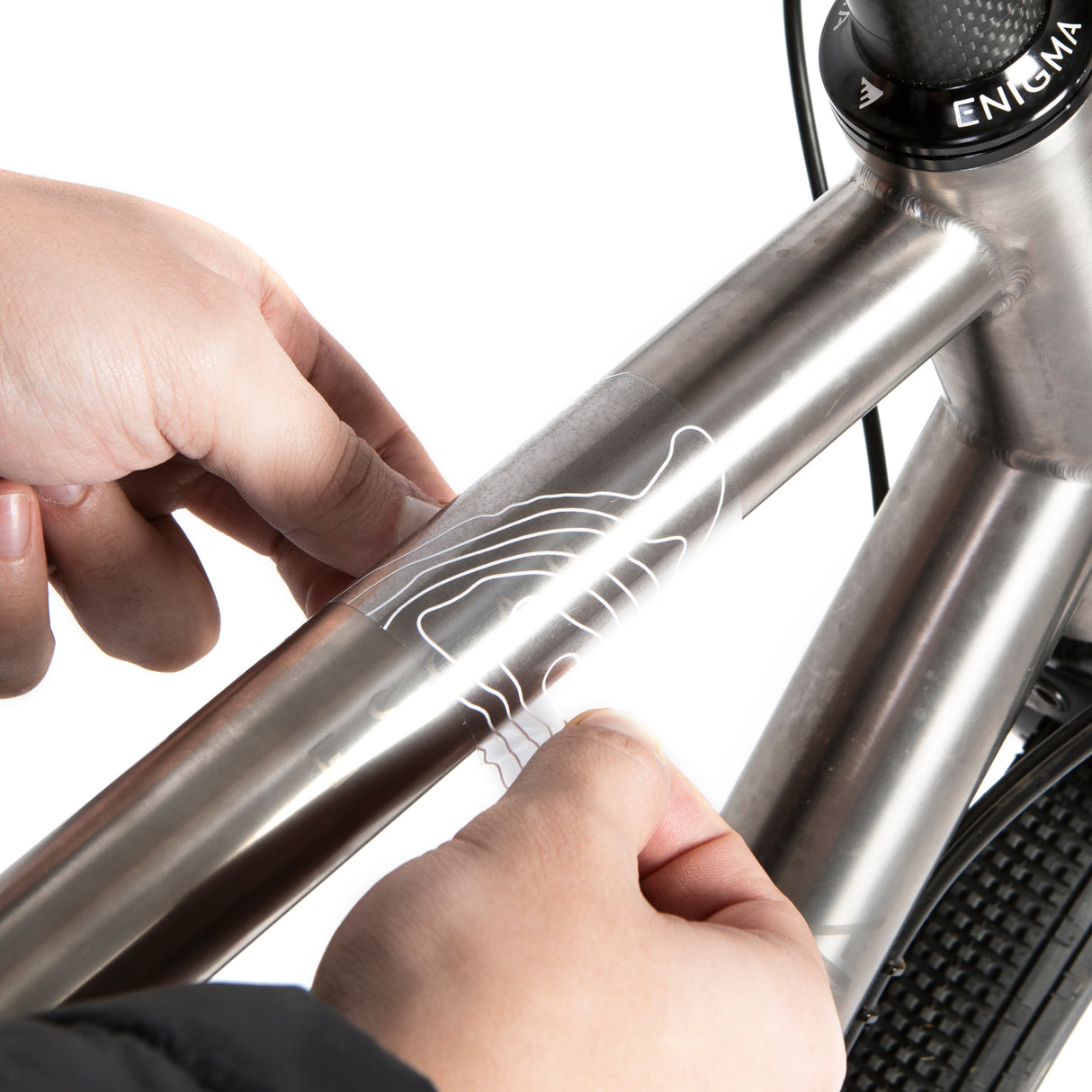 Rahmenschutz Kit - Klar/Weiss