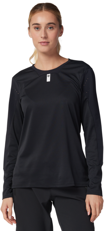 Women's Defend Long Sleeve Jersey - Black