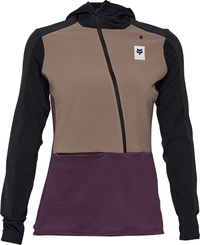 Women's Defend Thermal Hoodie - Ash