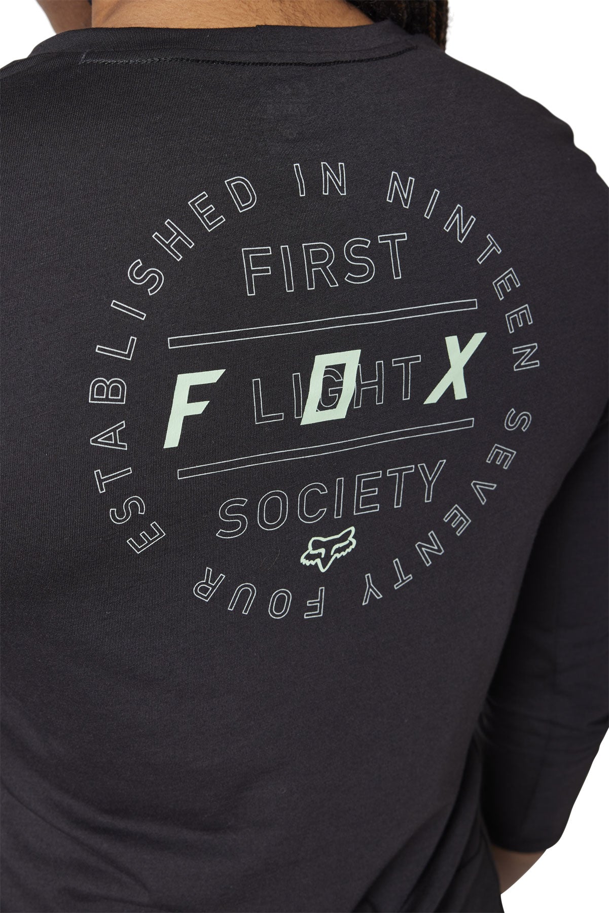 Womens Ranger Dr 3/4 Jrsy - black