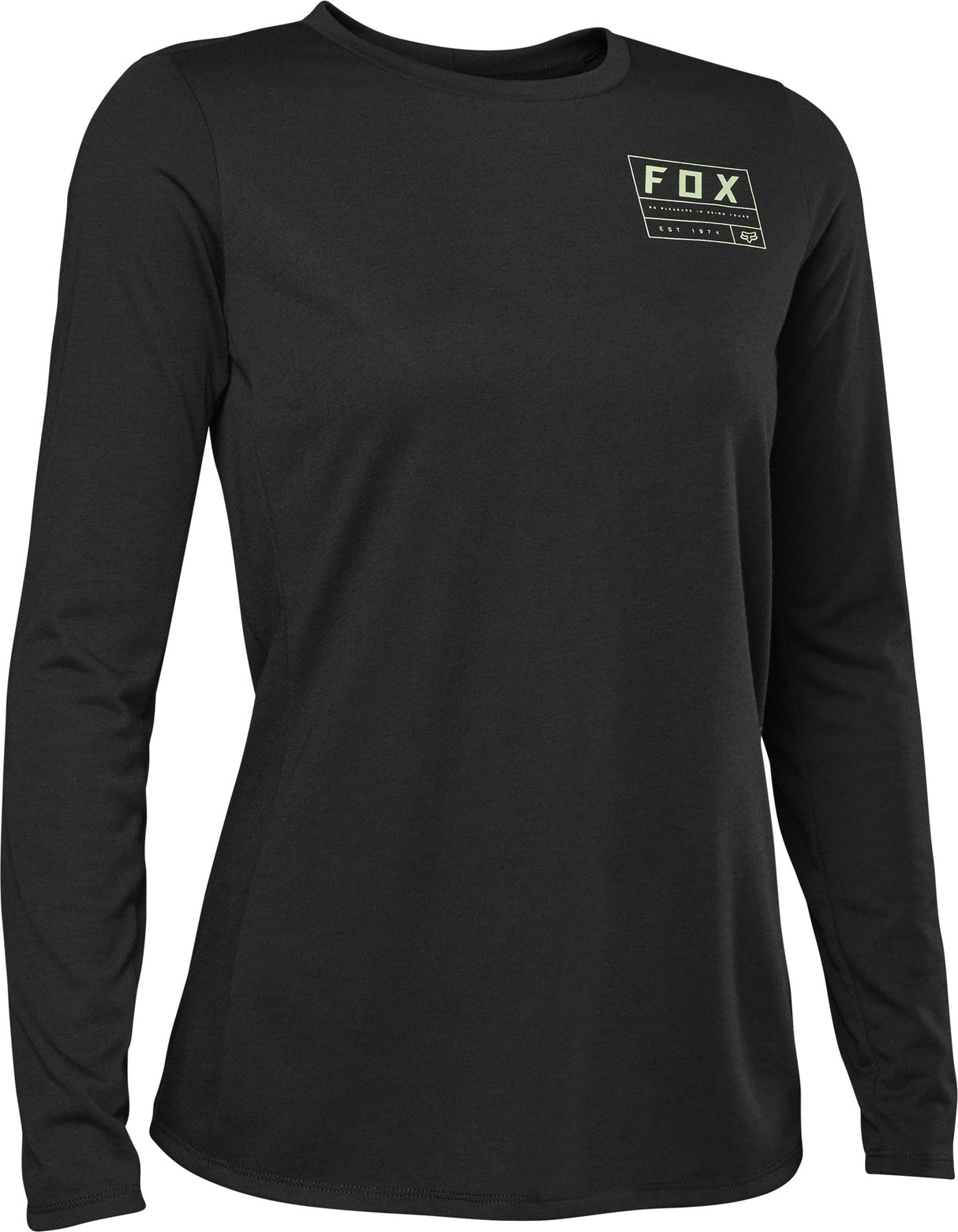 Womens Ranger Dr Long Sleeve Jersey - black
