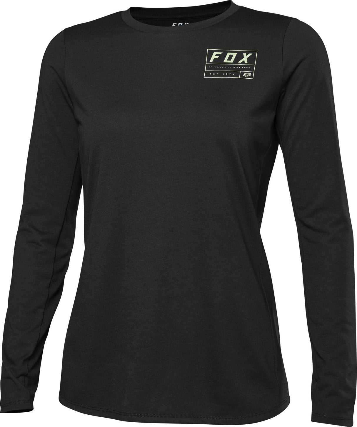 Womens Ranger Dr Long Sleeve Jersey - black