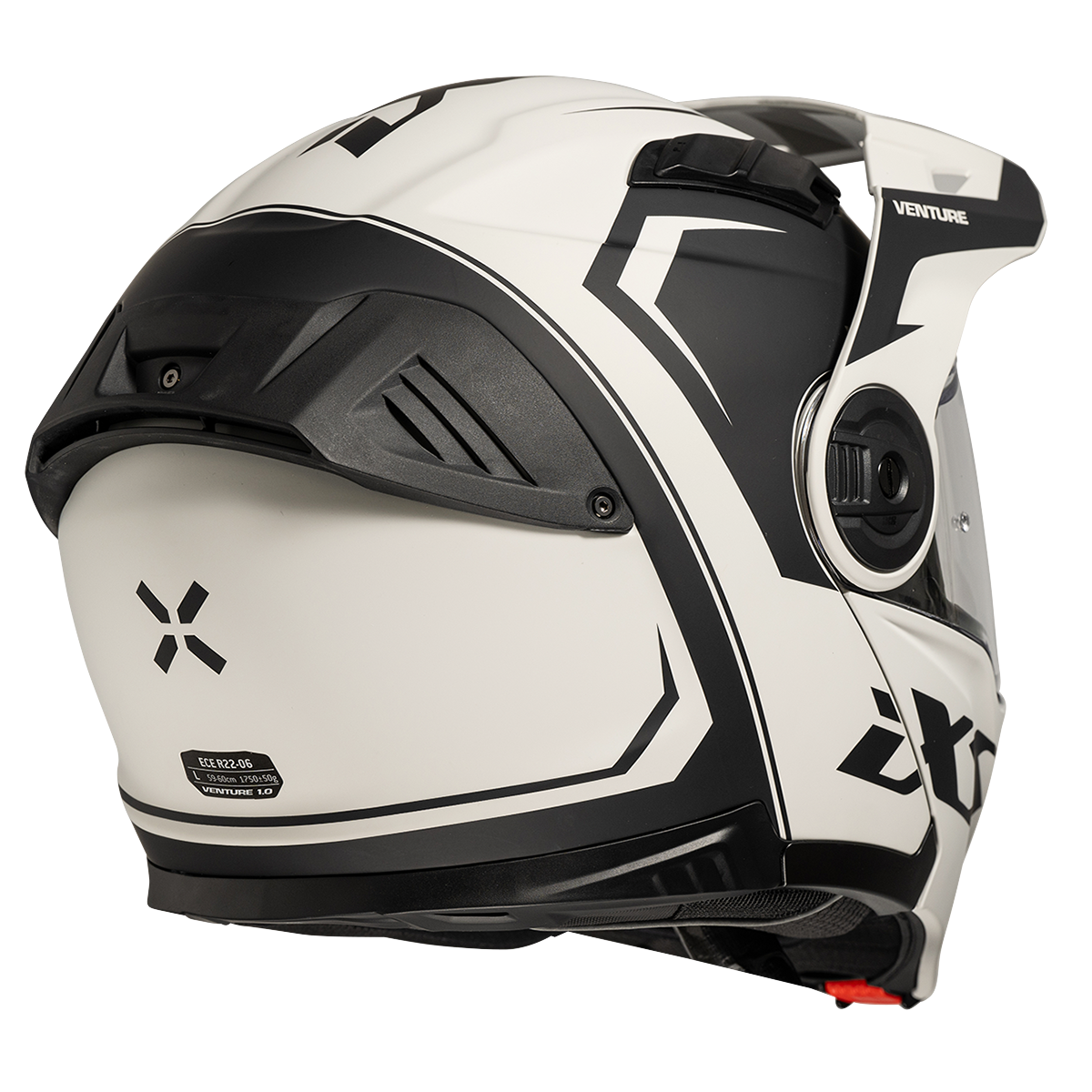 Venture 1.0 MIPS Klapphelm matt hellgrau-schwarz