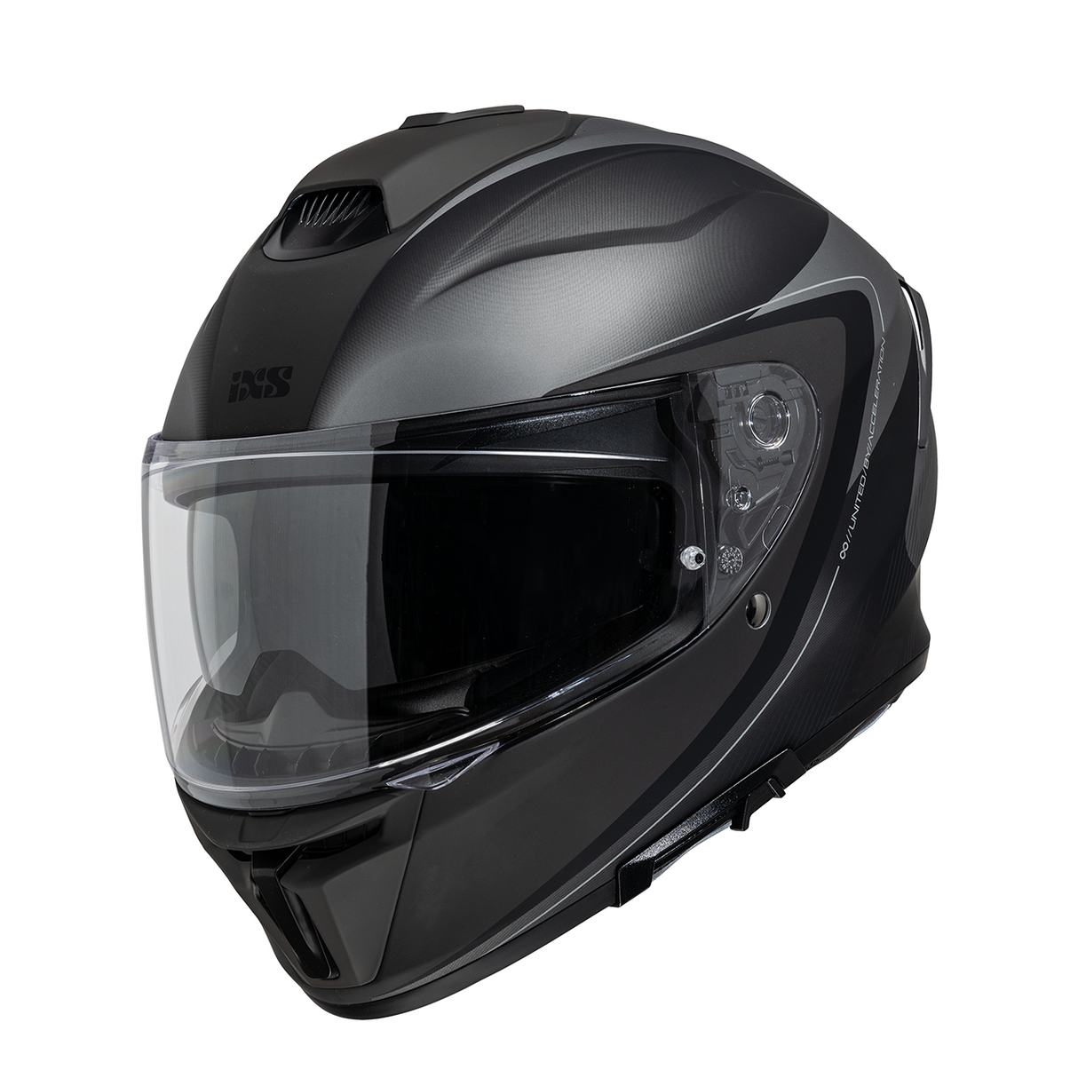 Rapid 1.0 Graphic Integralhelm - matt anthrazit iXS