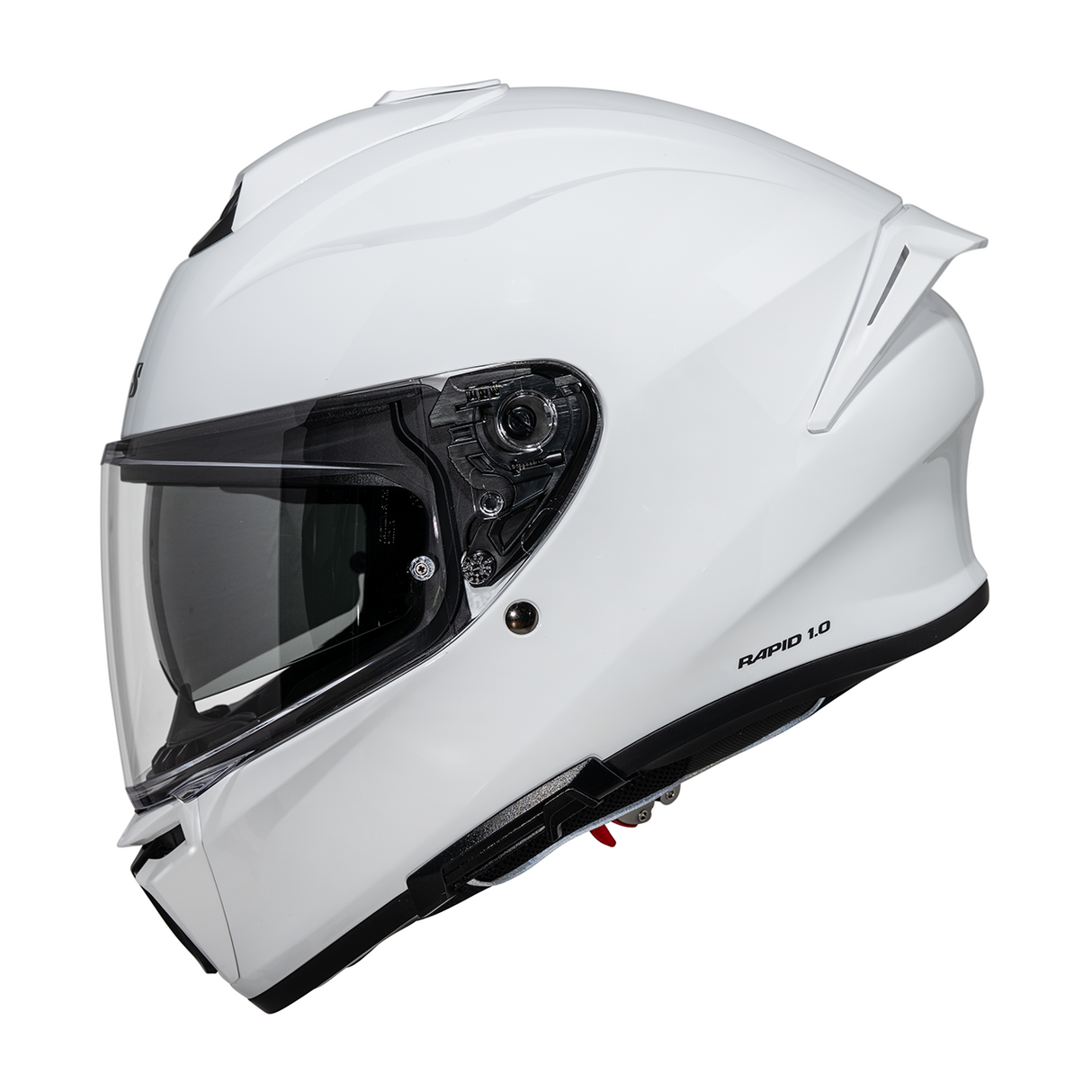 Rapid 1.0 Glossy Integralhelm - weiss