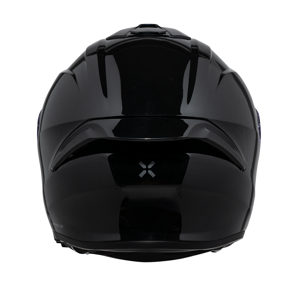 Rapid 1.0 Glossy Integralhelm - schwarz