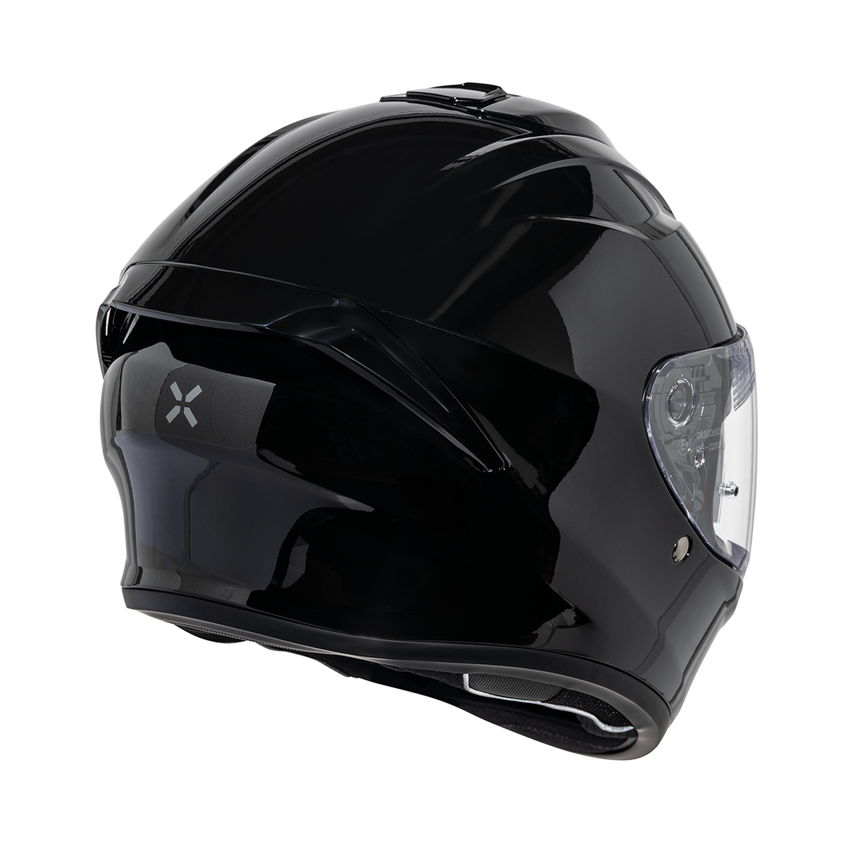 Rapid 1.0 Glossy Integralhelm - schwarz