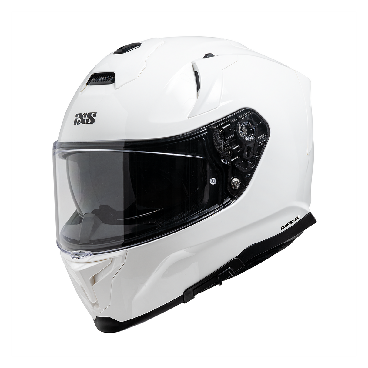 Rapid 2.0 Glossy Integralhelm - weiss