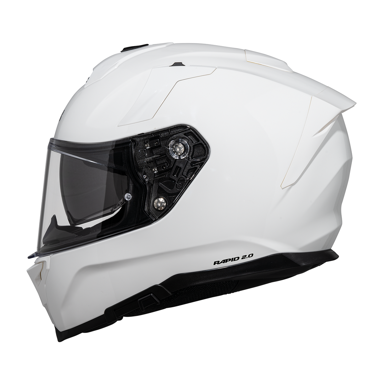 Rapid 2.0 Glossy Integralhelm - weiss