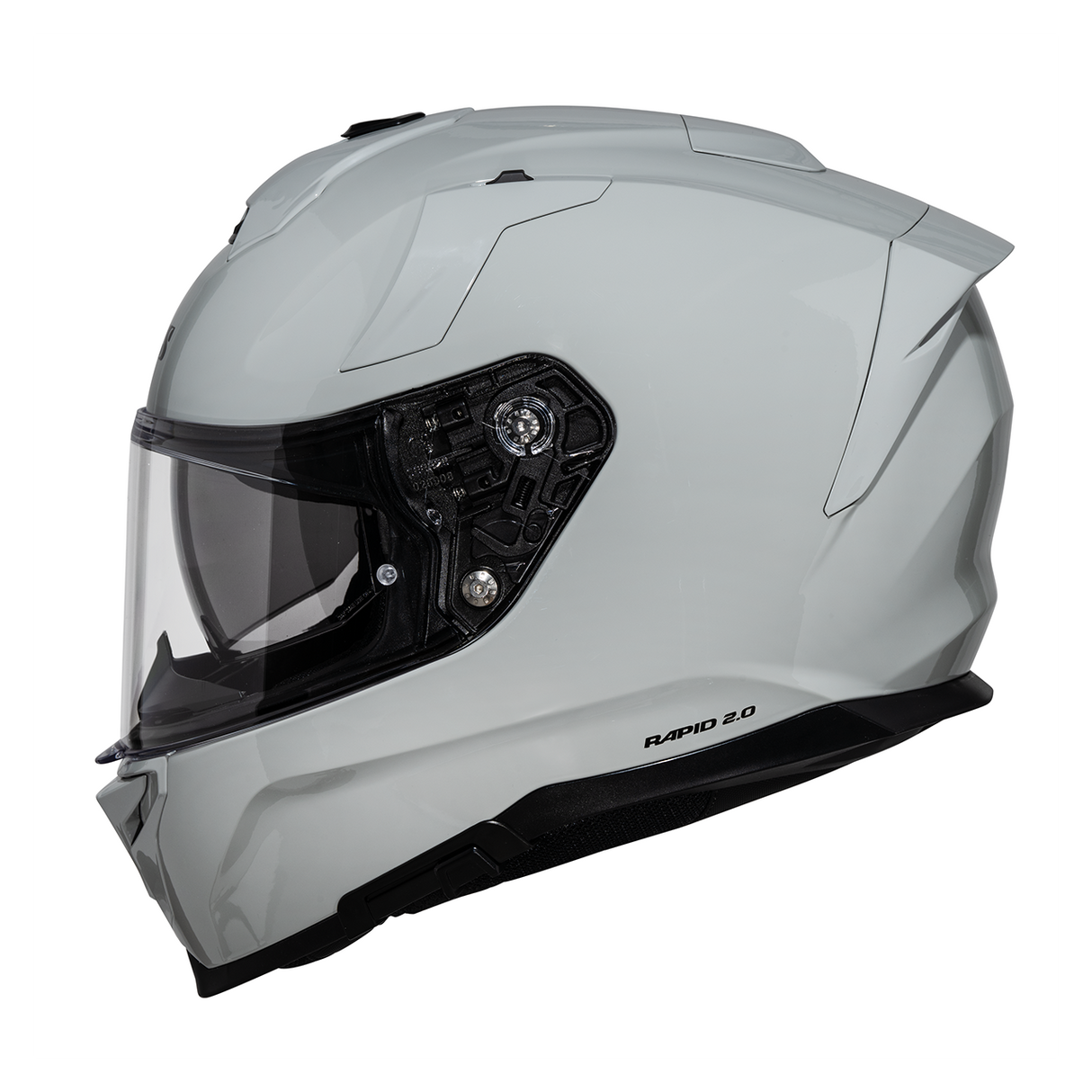 Rapid 2.0 Glossy Integralhelm - grau