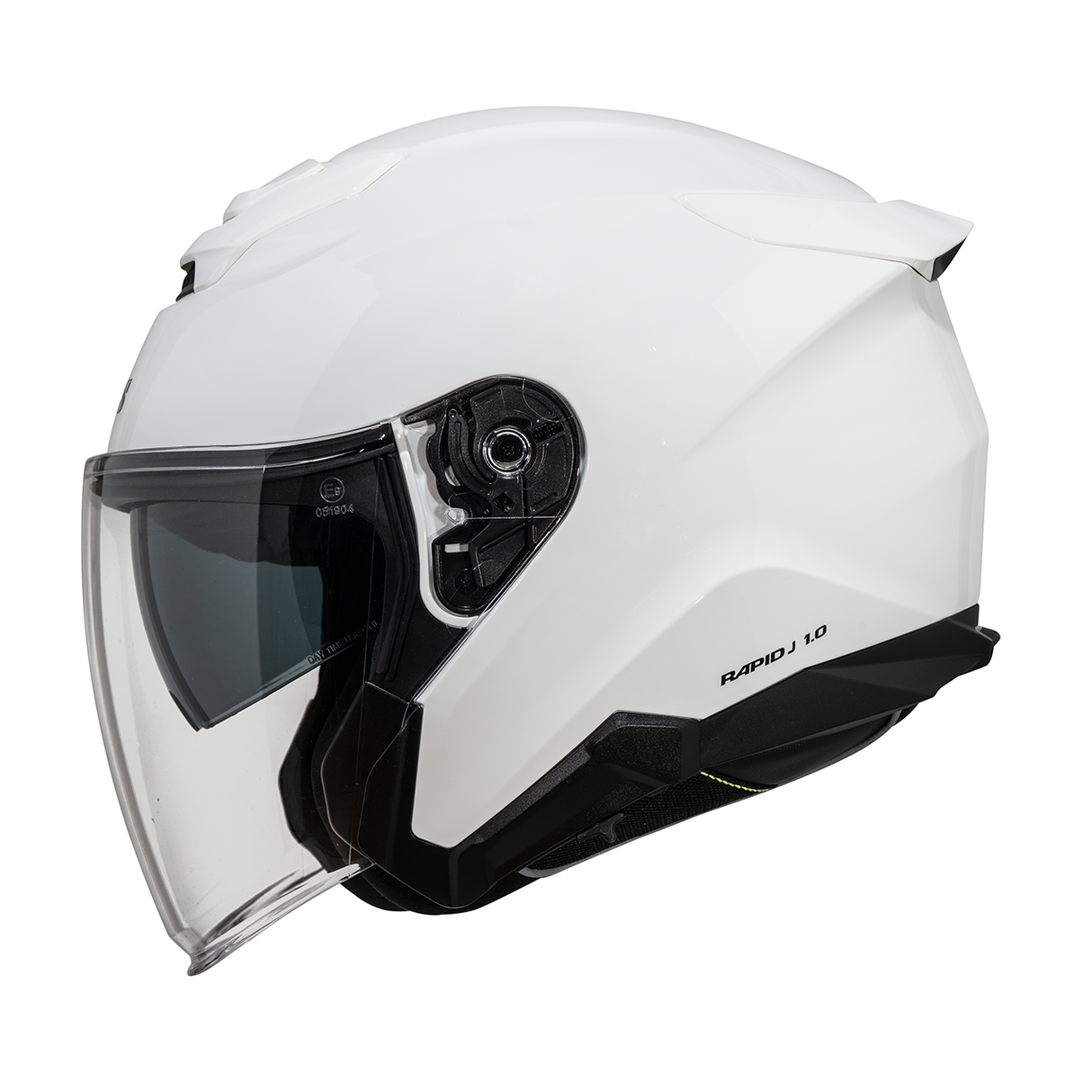Rapid J 1.0 Glossy Jethelm - weiss