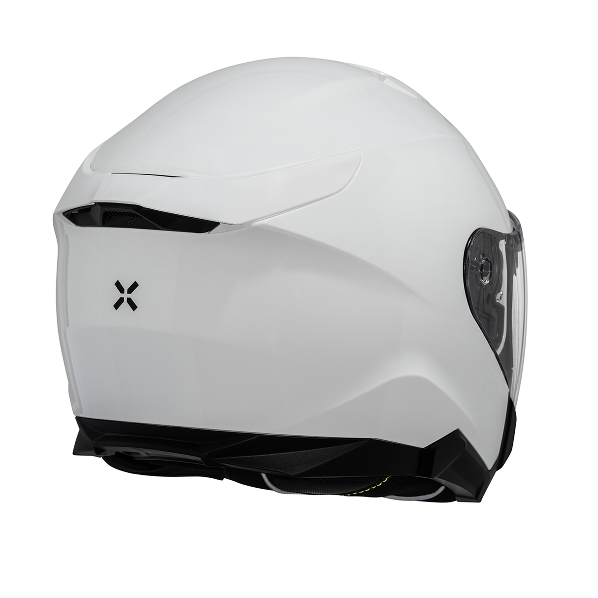 Rapid J 1.0 Glossy Jethelm - weiss