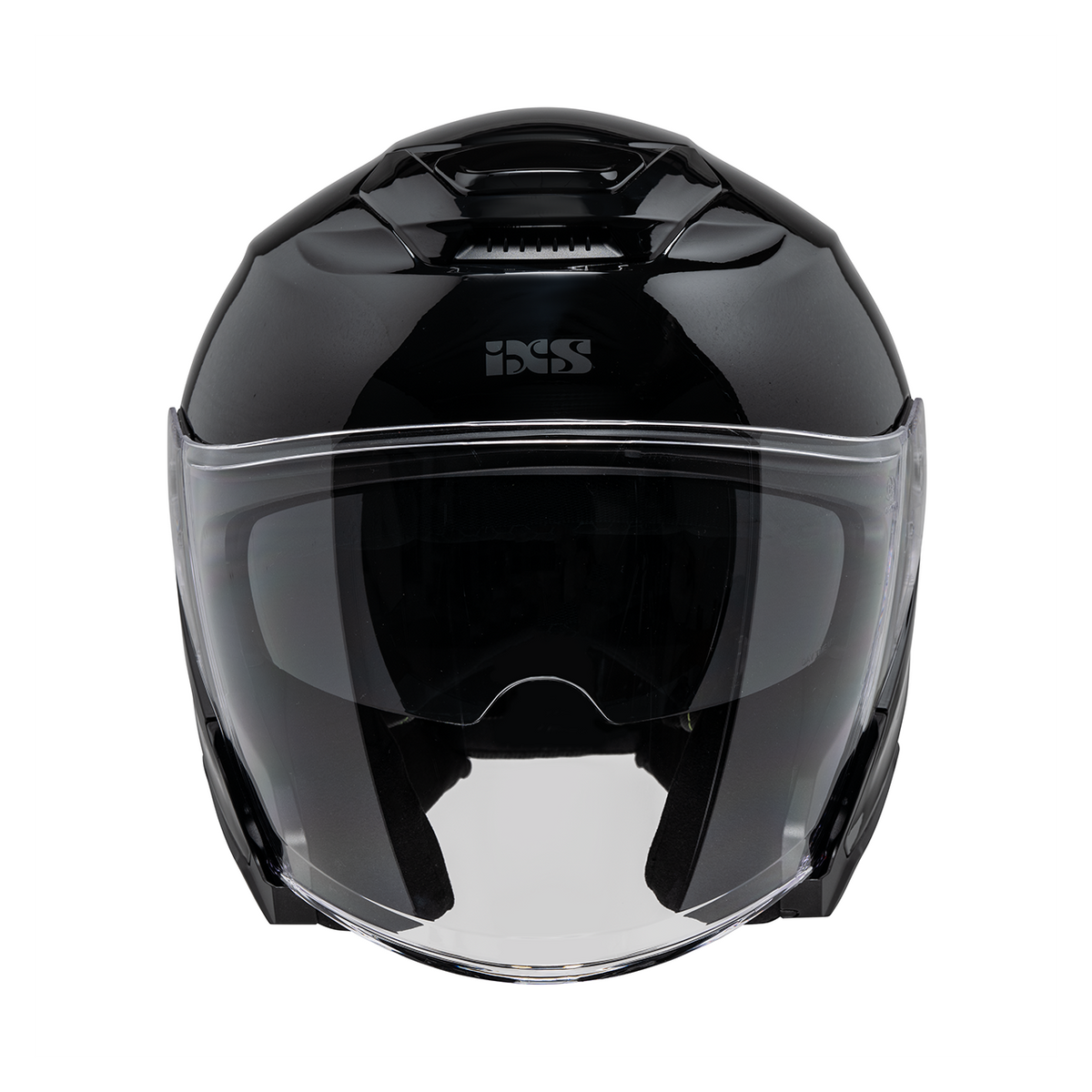 Rapid J 1.0 Glossy Jethelm - schwarz iXS