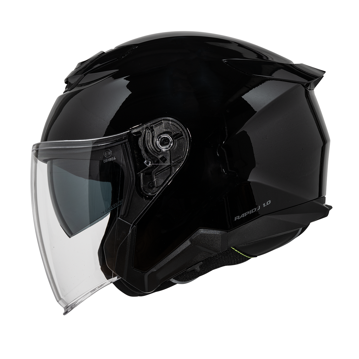 Rapid J 1.0 Glossy Jethelm - schwarz iXS