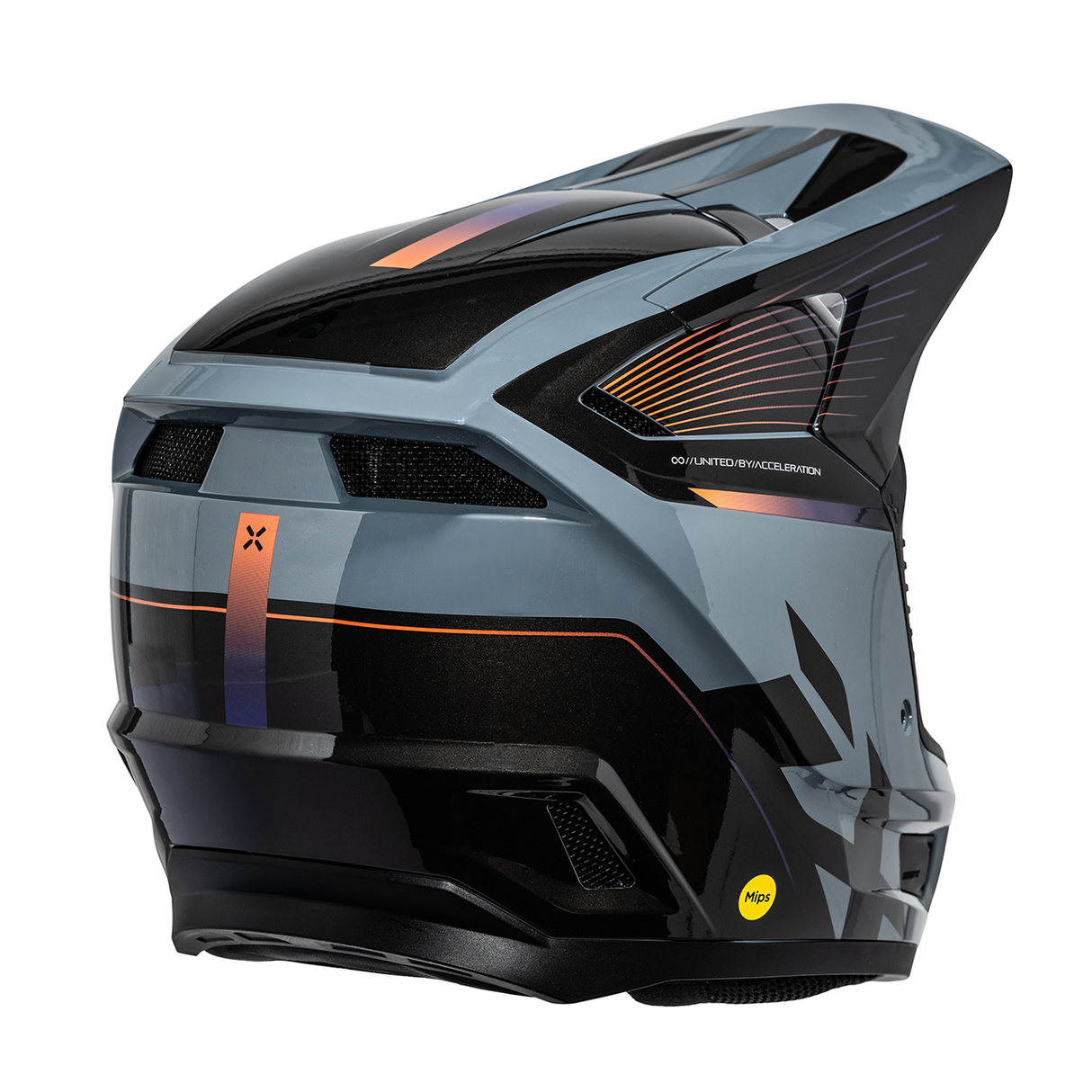 Trigger MX 1.0 Graphic MIPS Integralhelm - grau-schwarz