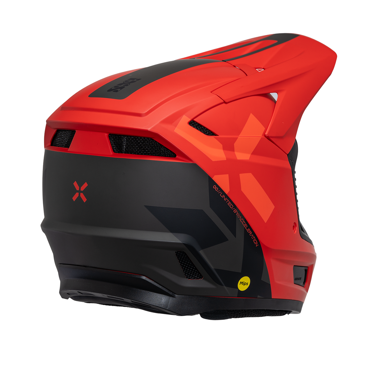 Trigger MX 1.0 Graphic MIPS Integralhelm - matt rot-schwarz