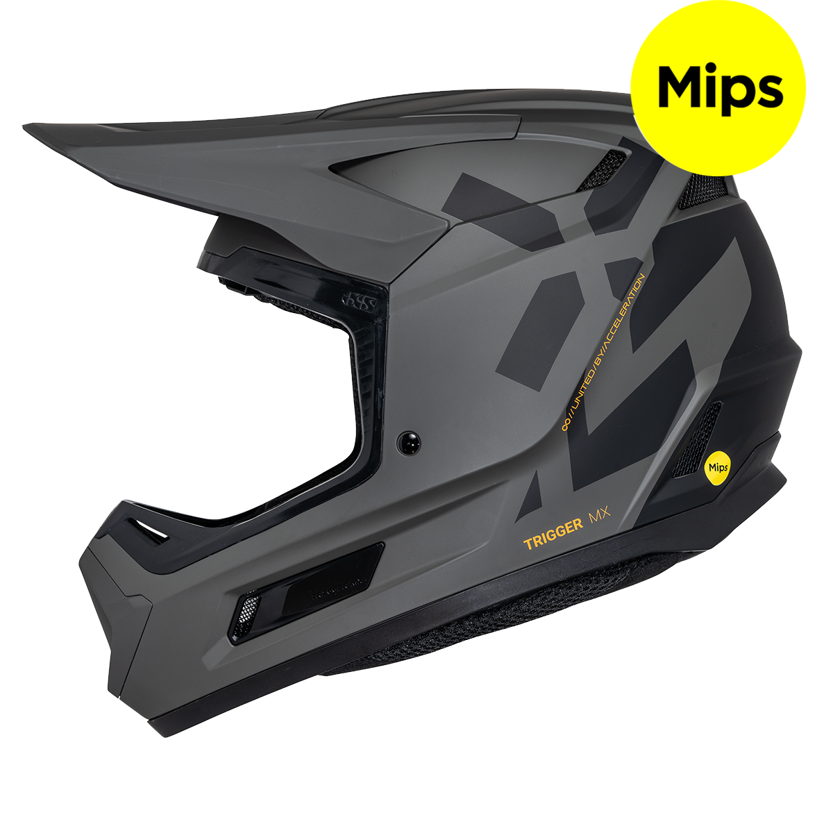 Trigger MX 1.0 Graphic MIPS Integralhelm - matt schwarz-orange
