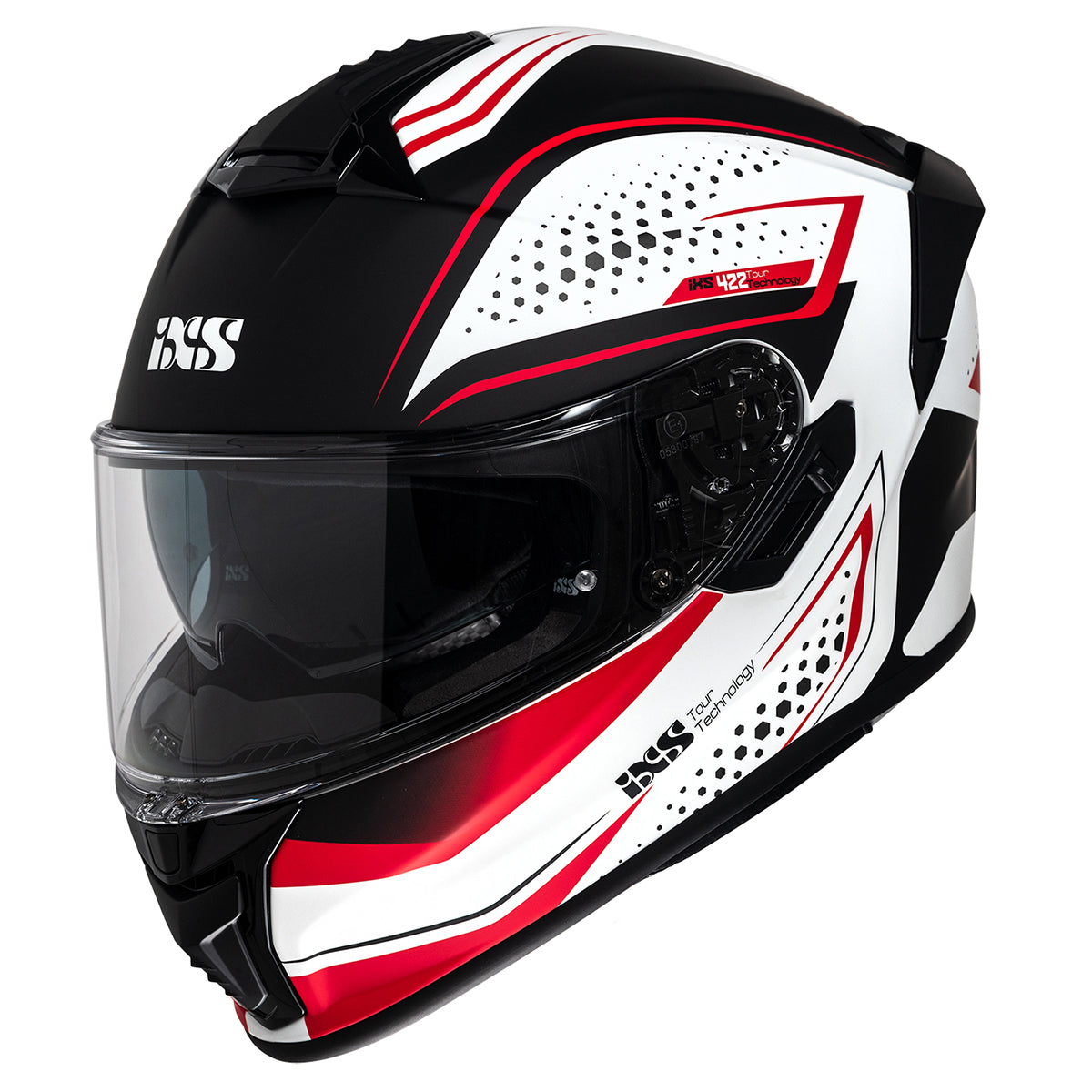 Integral Helm iXS422 FG 2.2 matt schwarz-rot