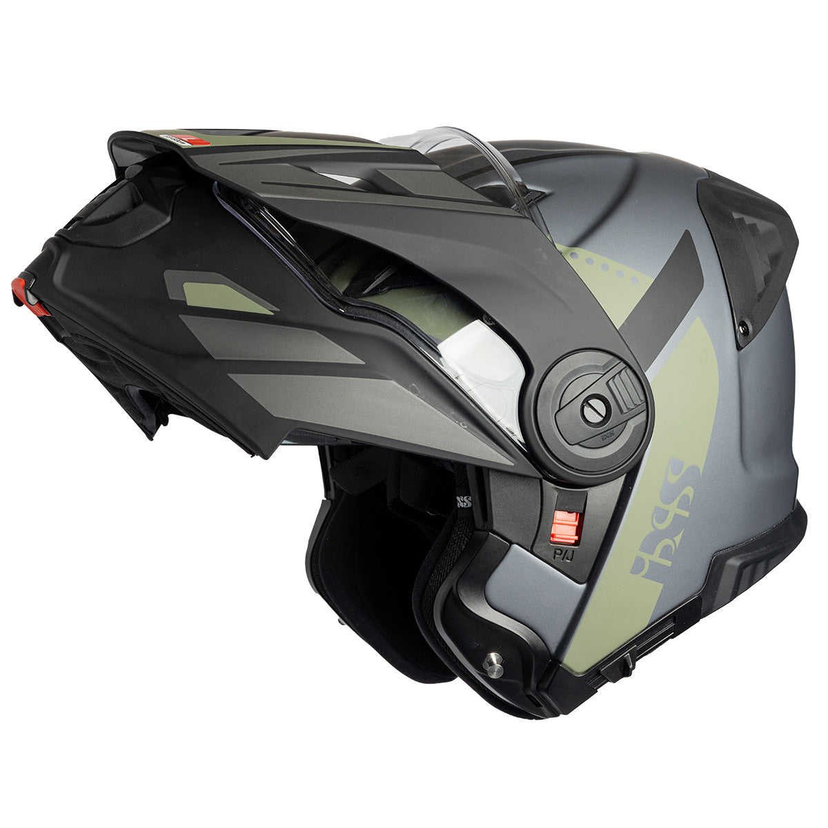 Klapphelm Venture 1.0 matt schwarz-anthrazit-oliv