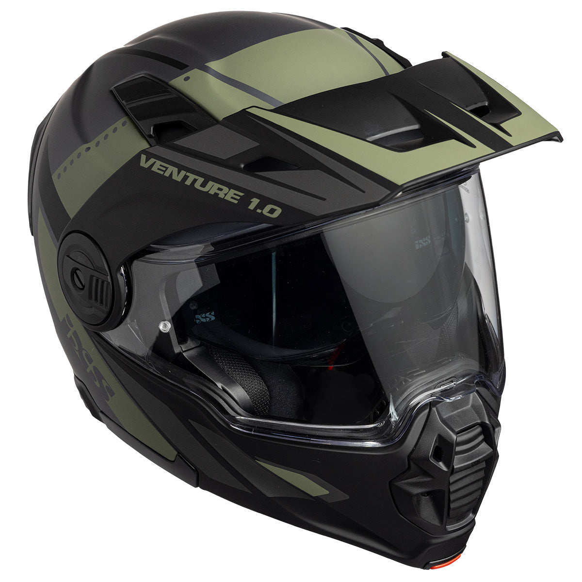 Klapphelm Venture 1.0 matt schwarz-anthrazit-oliv