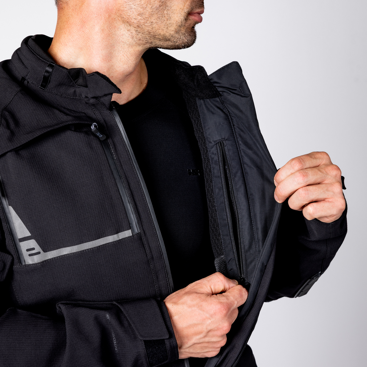 Tourster-STX 2.0 Laminatjacke - schwarz