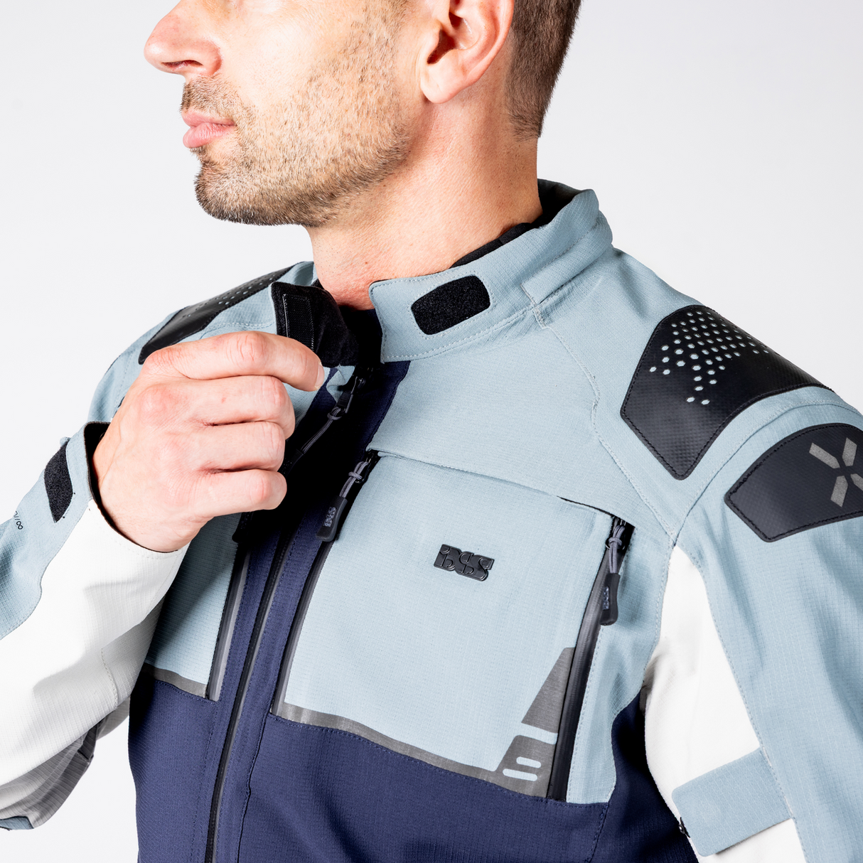 iXS-Tourster-STX 2.0 Laminatjacke - dunkelblau-blau grau-cool grau-14