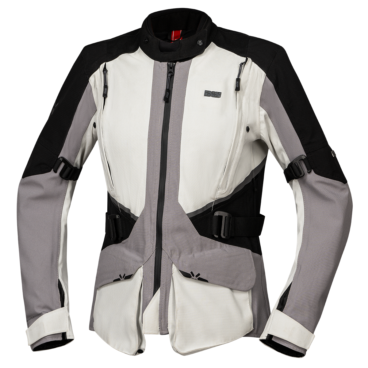 Damen Tourster-STX 1.0 Laminatjacke hellgrau-grau