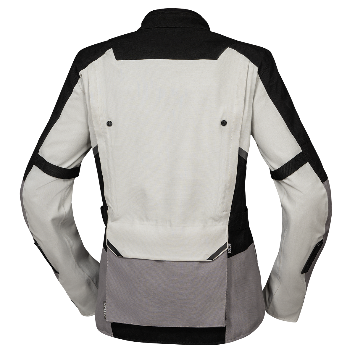 Damen Tourster-STX 1.0 Laminatjacke hellgrau-grau
