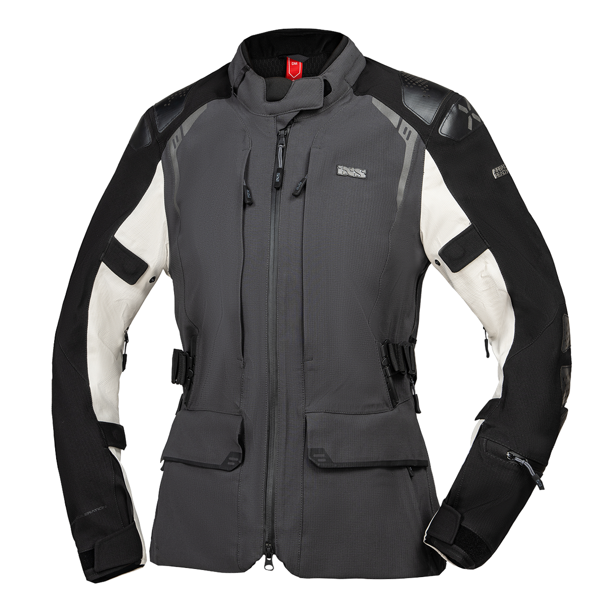 Tourster-STX 2.0 WMS Laminatjacke - dunkelgrau-schwarz-cool grau