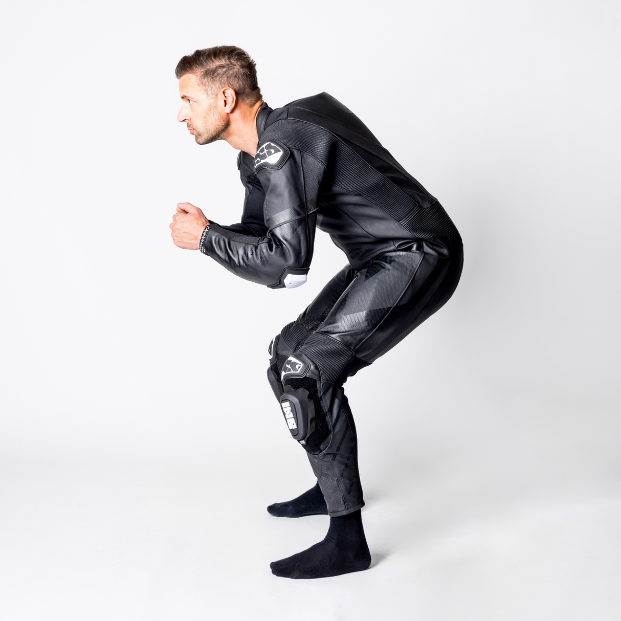 iXS-Ace 1.0 Lederkombi Einteiler - schwarz-12