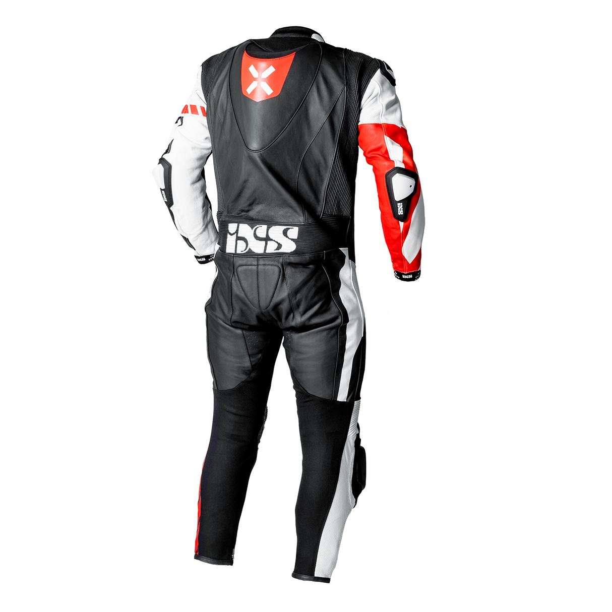 iXS-Ace 1.0 Lederkombi Einteiler - schwarz-weiss-rot-06