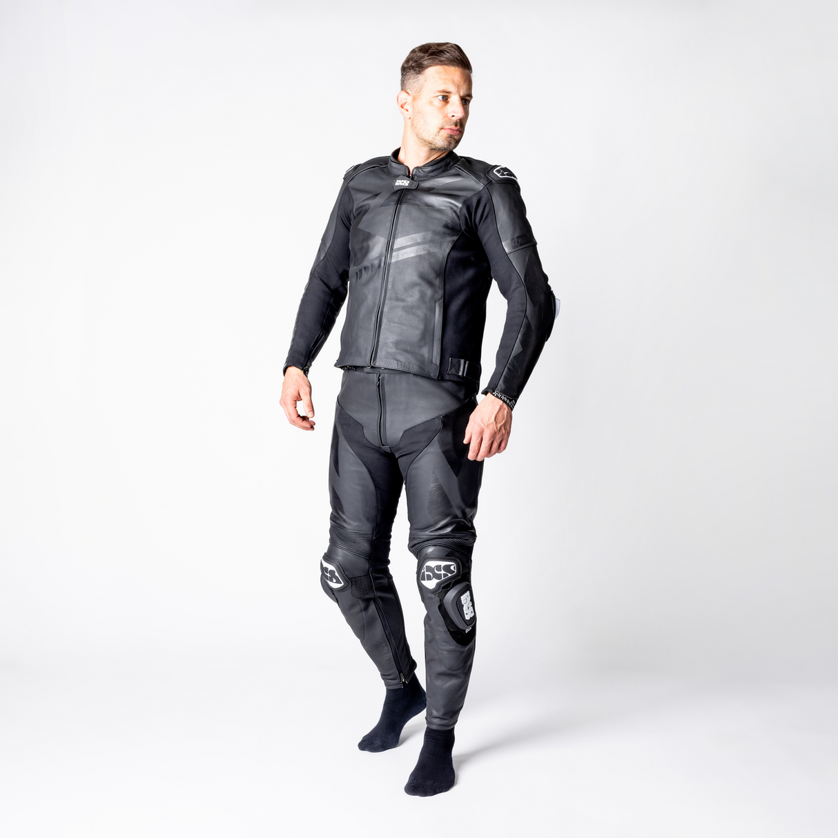 iXS-Ace 1.0 Lederkombi Zweiteiler - schwarz-07