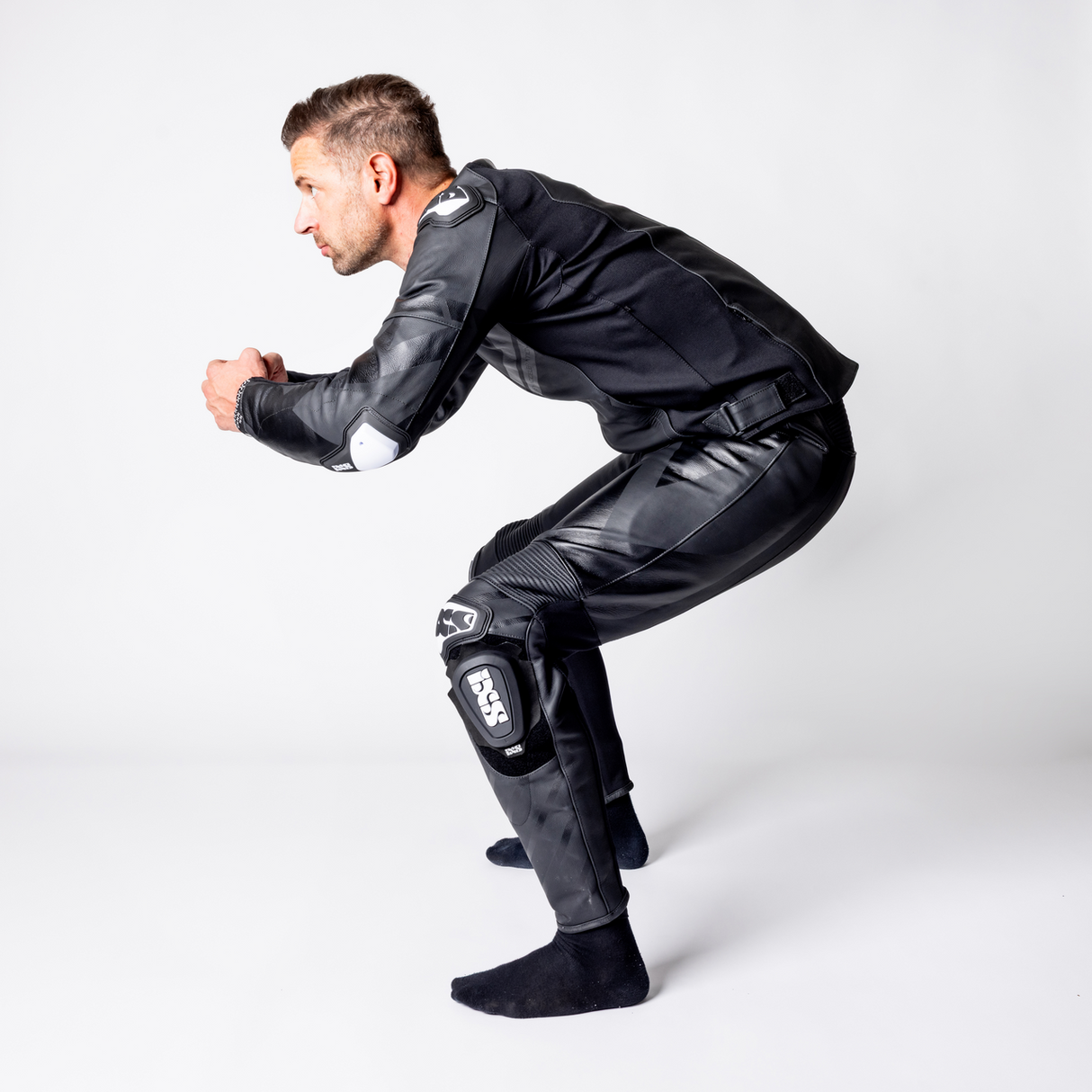 iXS-Ace 1.0 Lederkombi Zweiteiler - schwarz-12