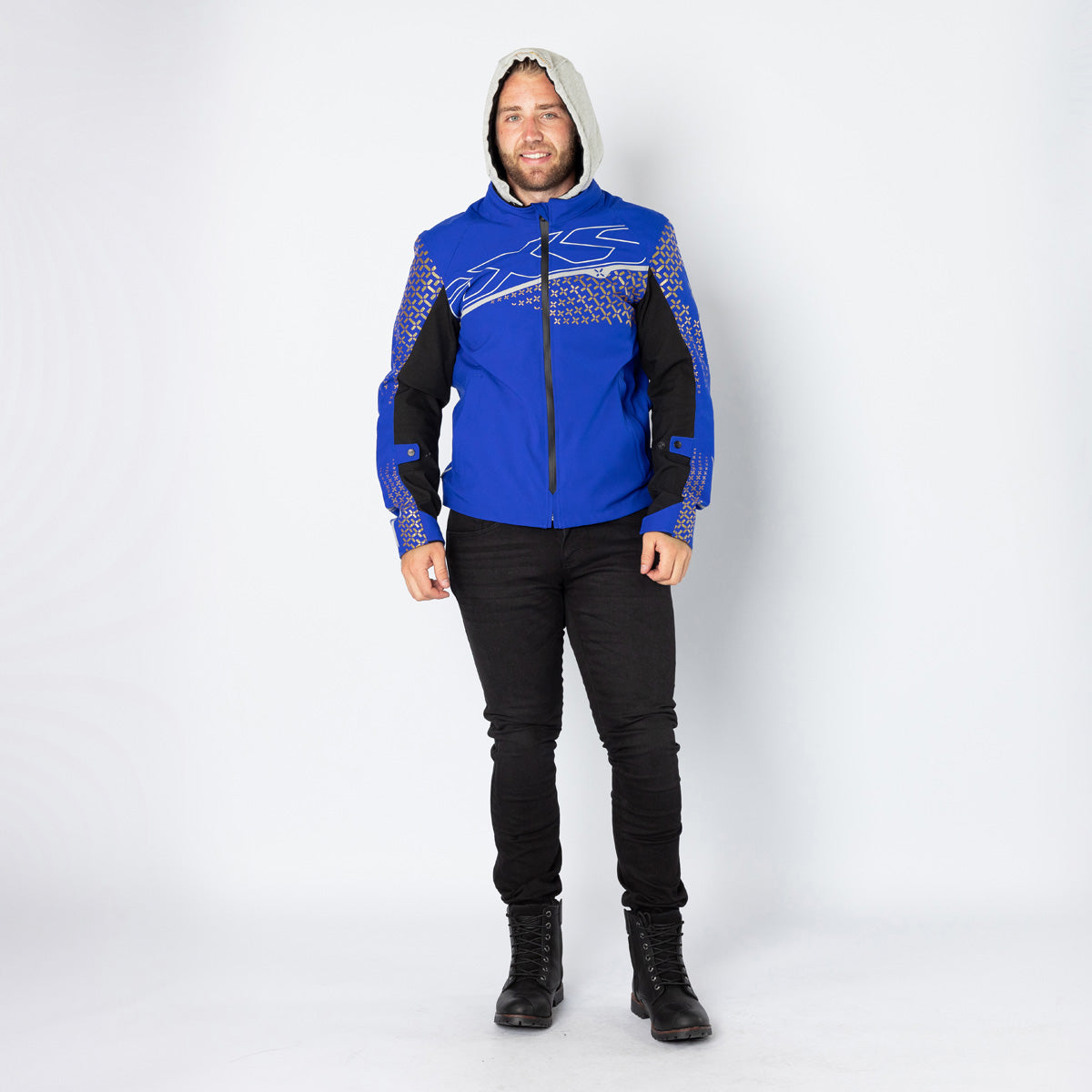 Rapid-STX 1.0 Laminatjacke seablue