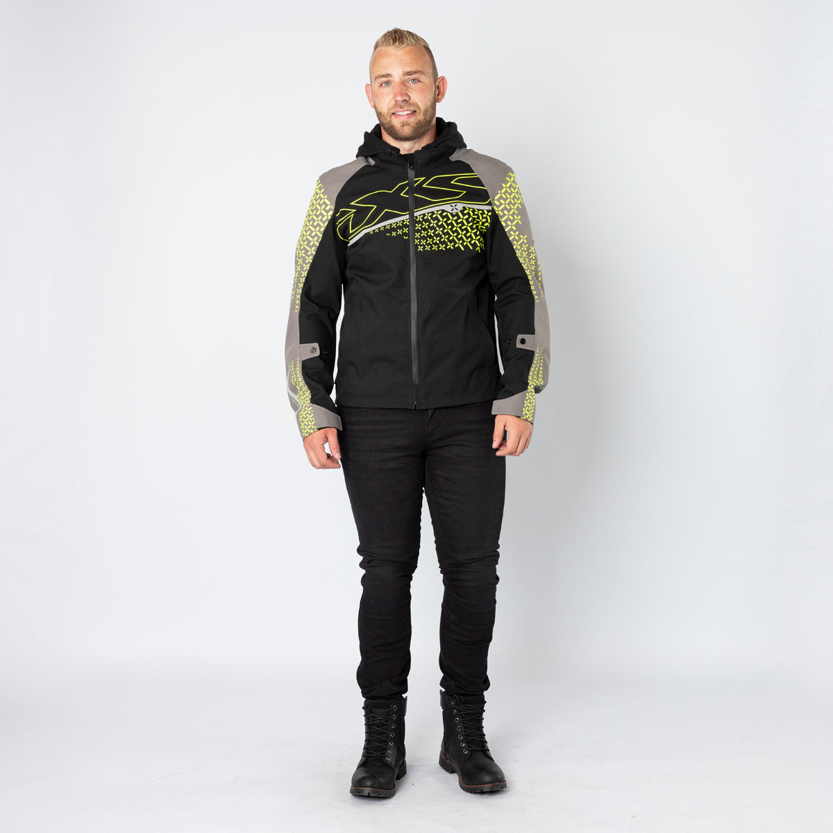 Rapid-STX 1.0 Laminatjacke anthrazit-lime
