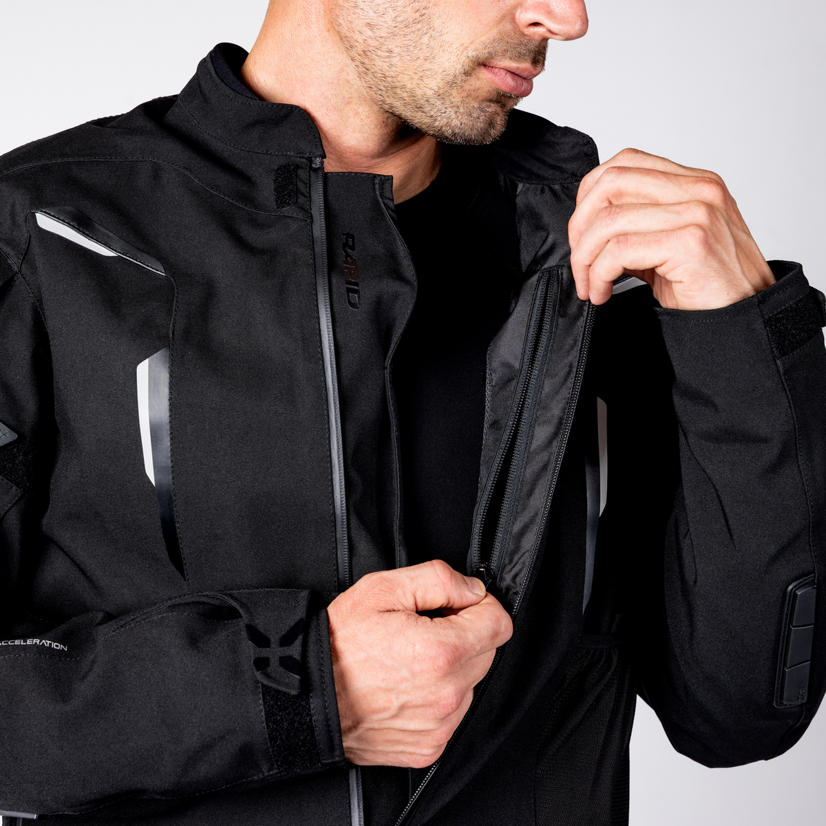 Rapid-STX 2.0 Laminatjacke - schwarz iXS