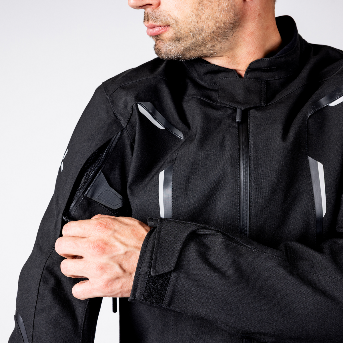 Rapid-STX 2.0 Laminatjacke - schwarz iXS