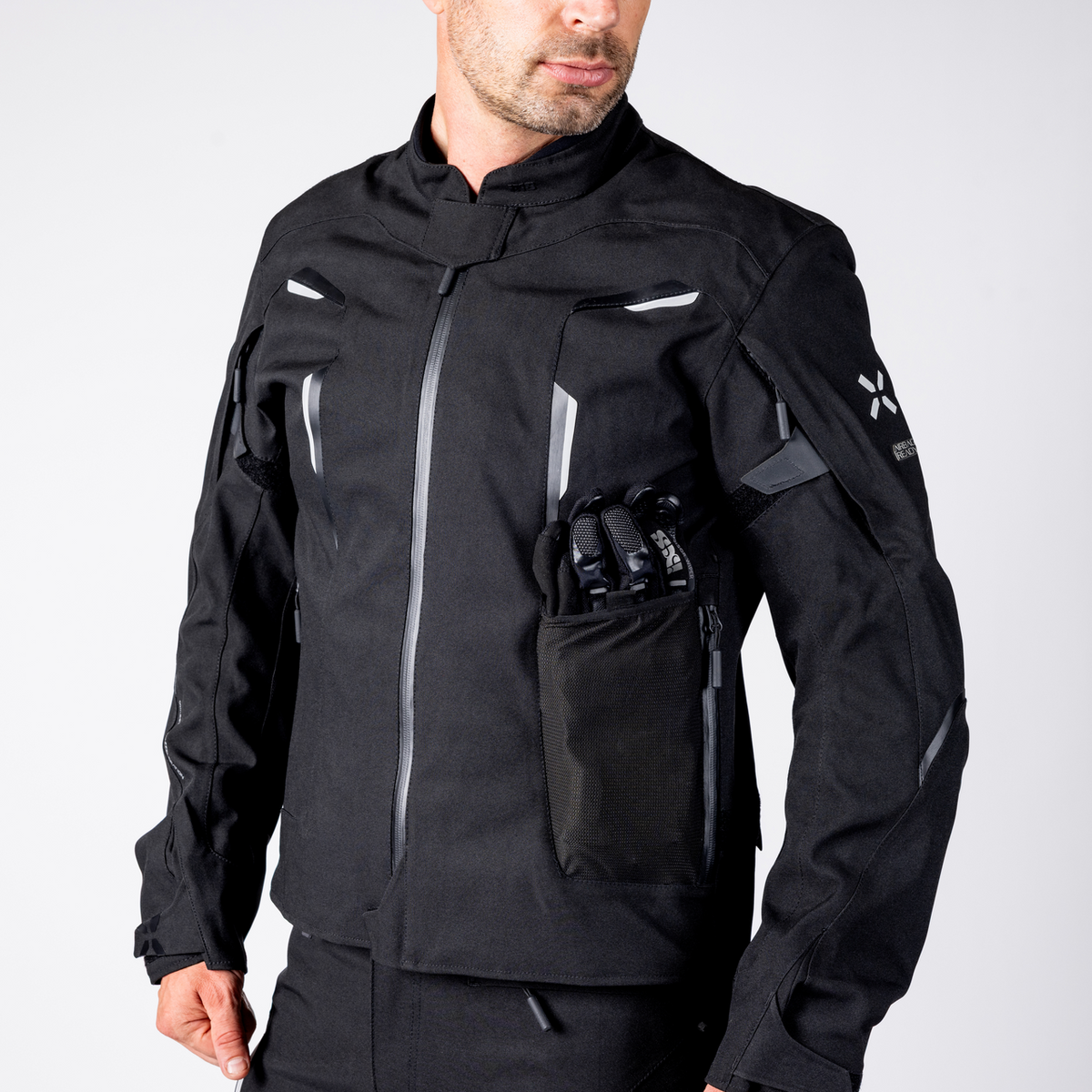 Rapid-STX 2.0 Laminatjacke - schwarz iXS