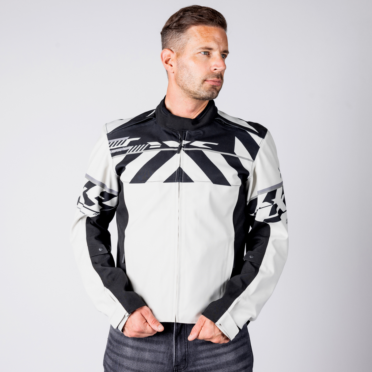 Rapid-STX 2.1 Laminatjacke - cool grau-schwarz
