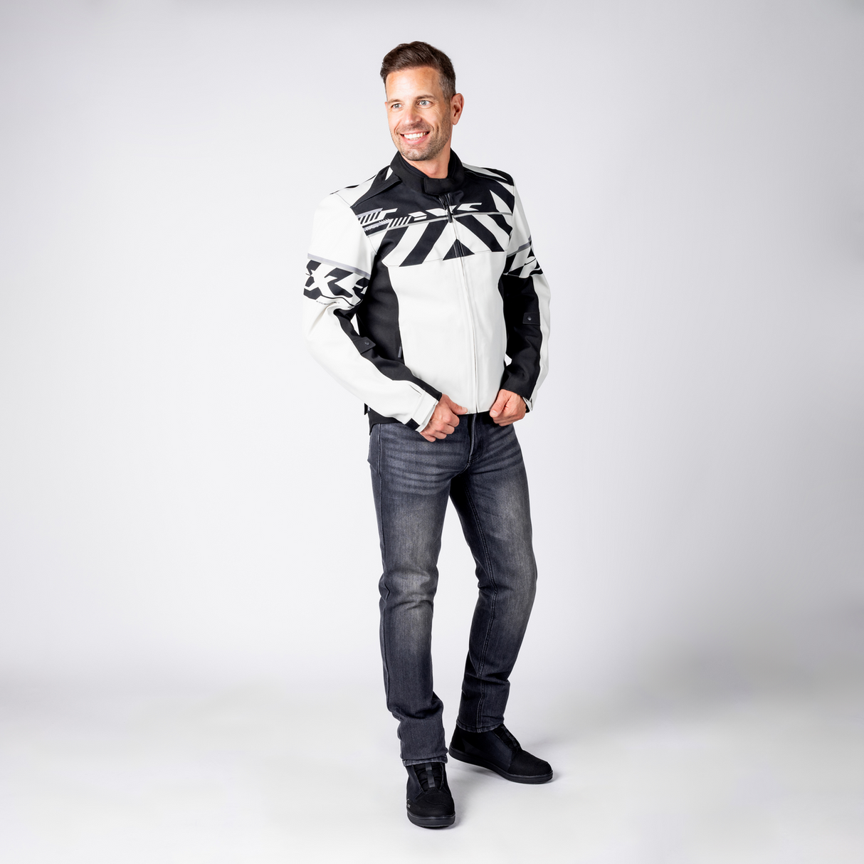 Rapid-STX 2.1 Laminatjacke - cool grau-schwarz
