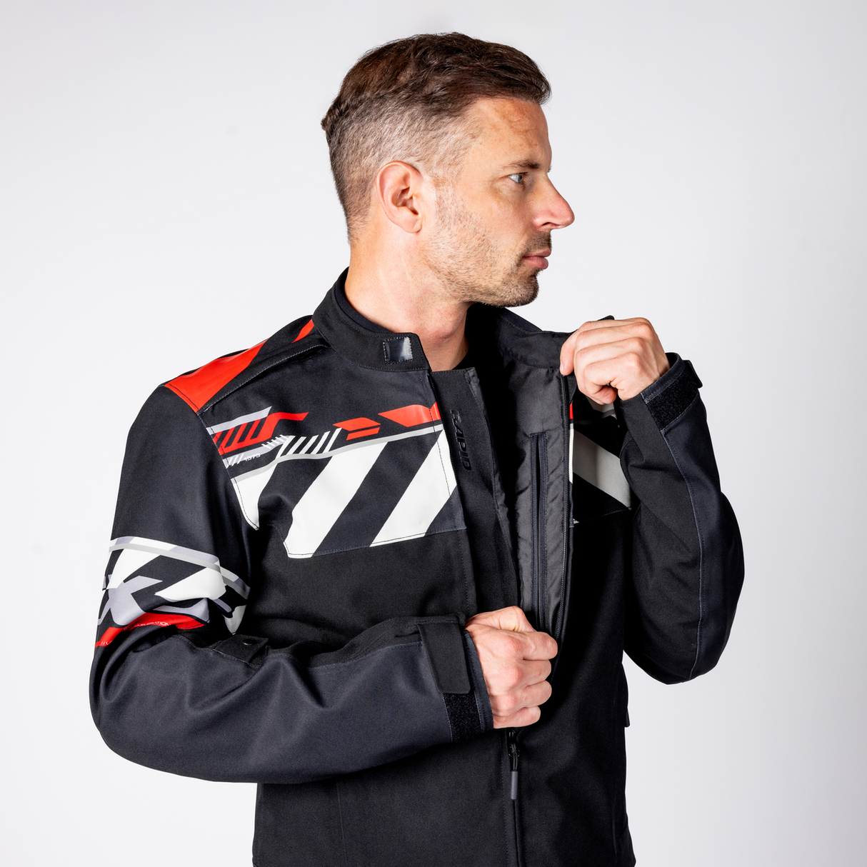 iXS-Rapid-STX 2.1 Laminatjacke - schwarz-rot-grau-20