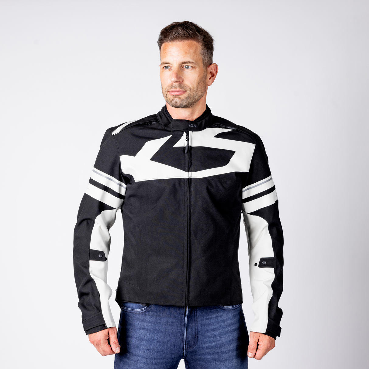 Rapid-STX 2.2 Laminatjacke - schwarz-cool grey iXS
