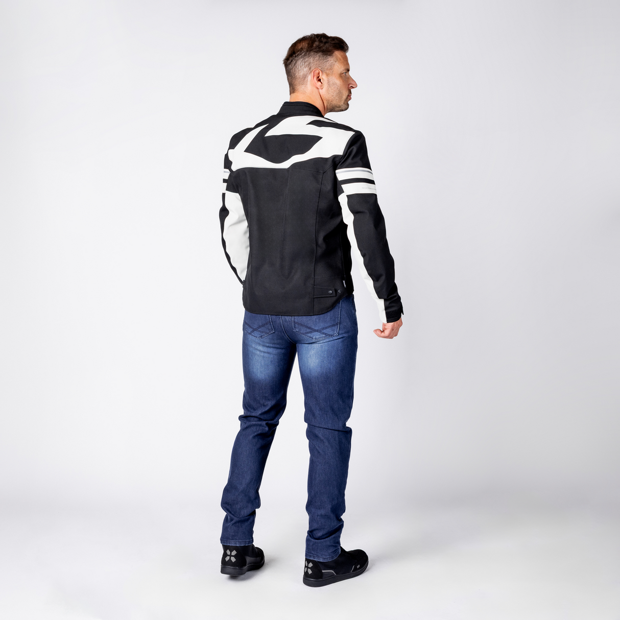 Rapid-STX 2.2 Laminatjacke - schwarz-cool grey iXS