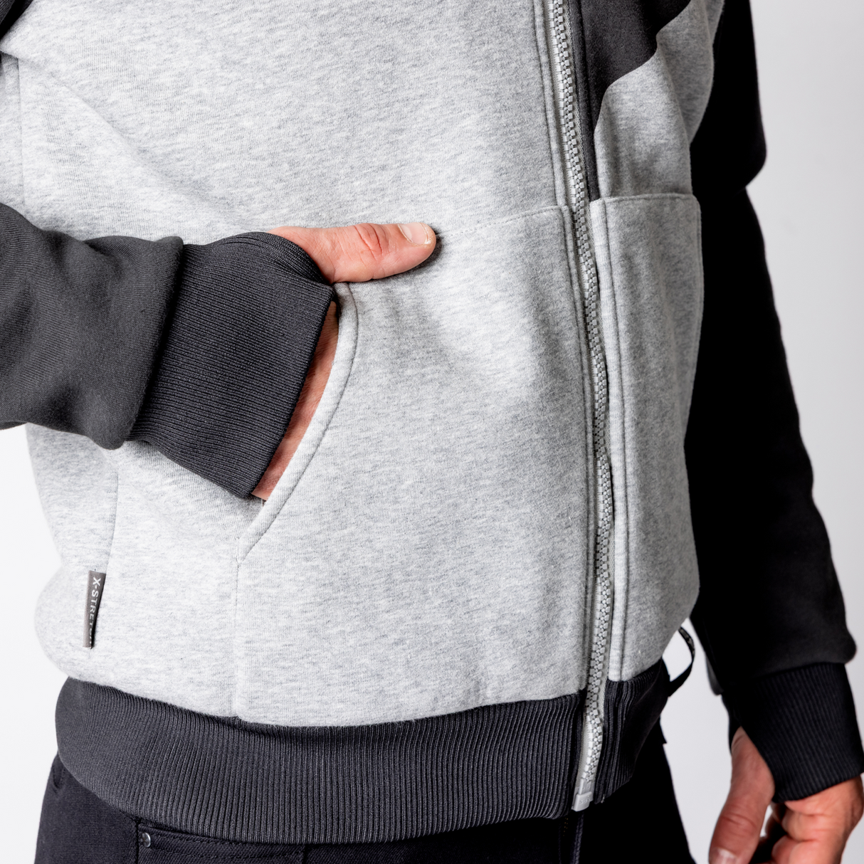 Rapid 1.0 Hoodie - cool grau-dunkelgrau