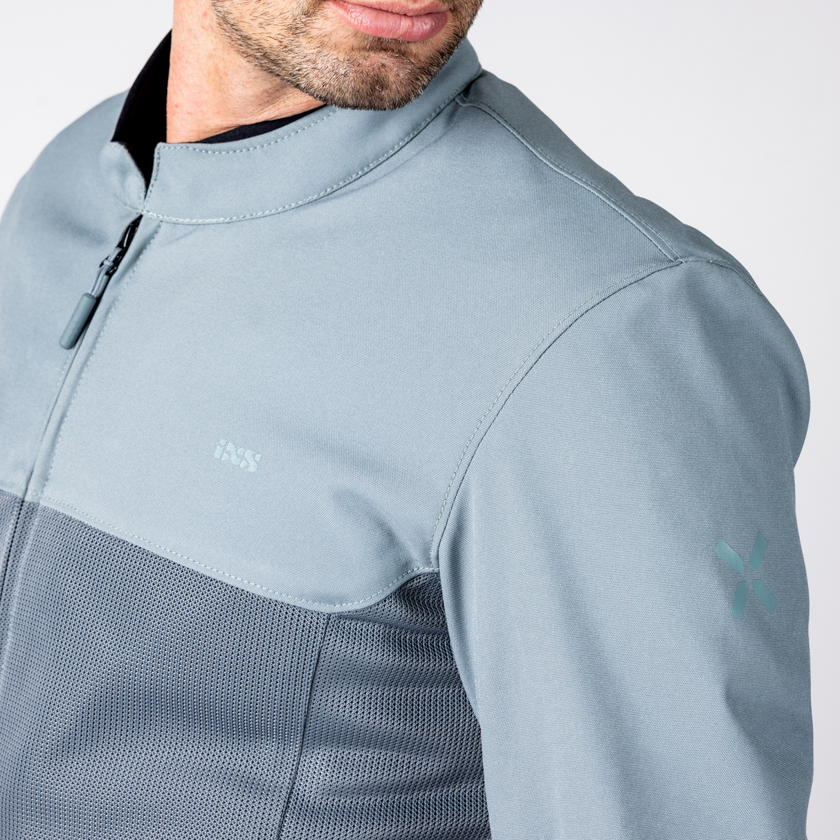 Rapid-BigAir 1.0 Jacke - blau grau iXS