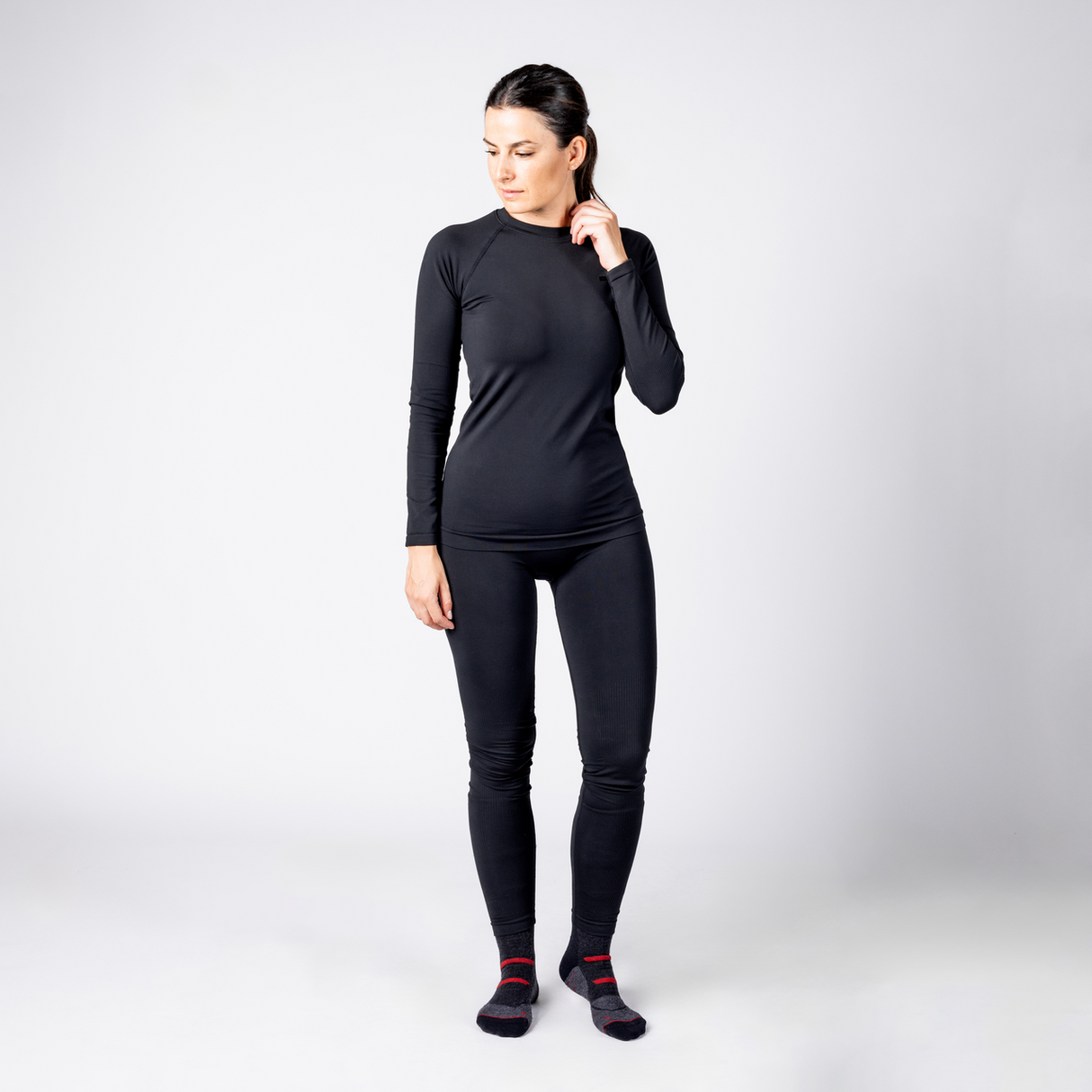 365 base layer Shirt 1.0 - schwarz iXS