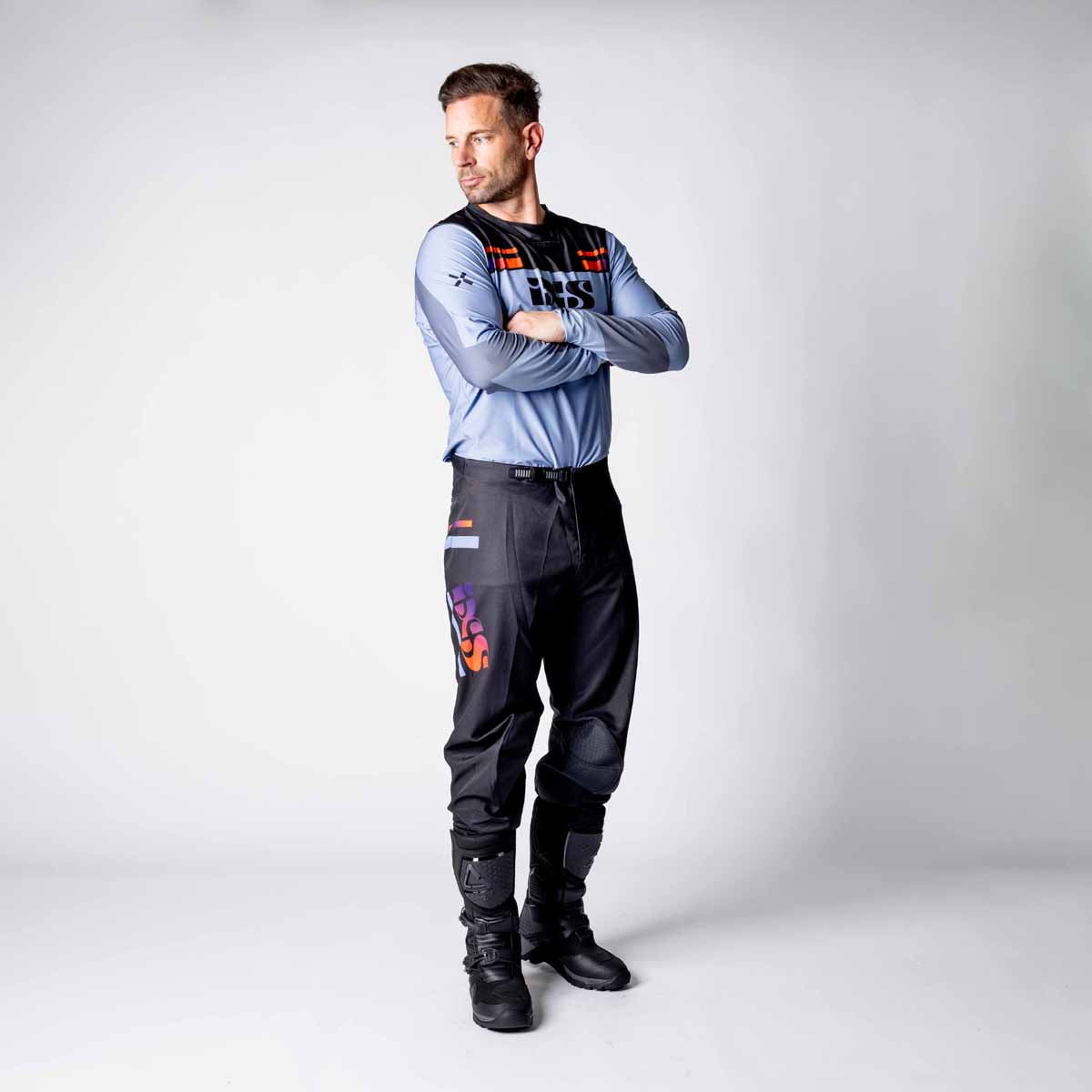 Trigger-MX 1.0 Jersey - grau-schwarz