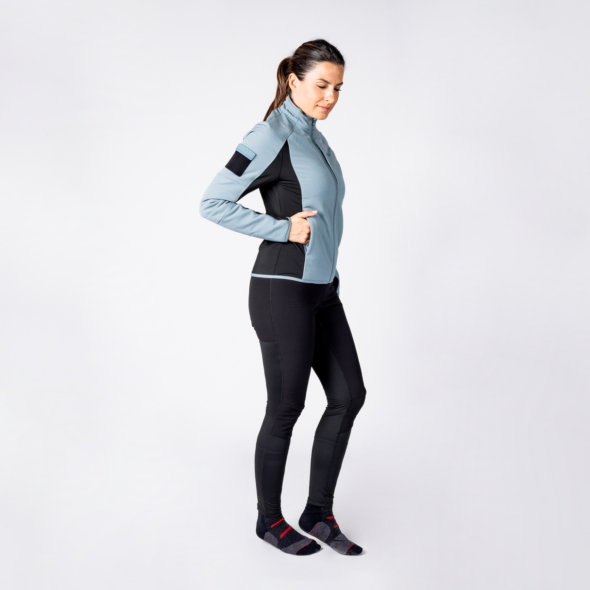 iXS-365-hybrid TMO 1.0 WMS Jacke - blau grau-schwarz-33