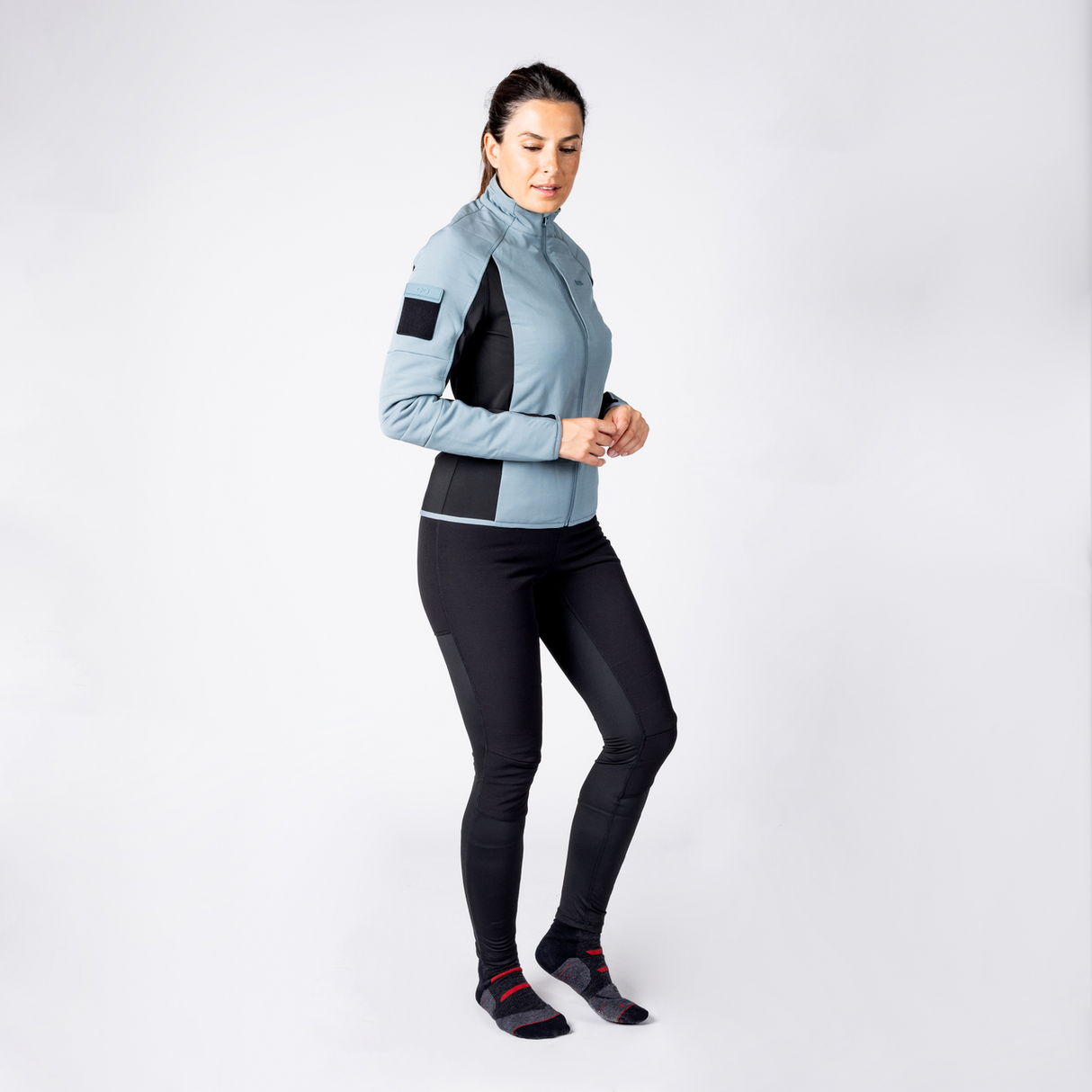 iXS-365-hybrid TMO 1.0 WMS Jacke - blau grau-schwarz-34